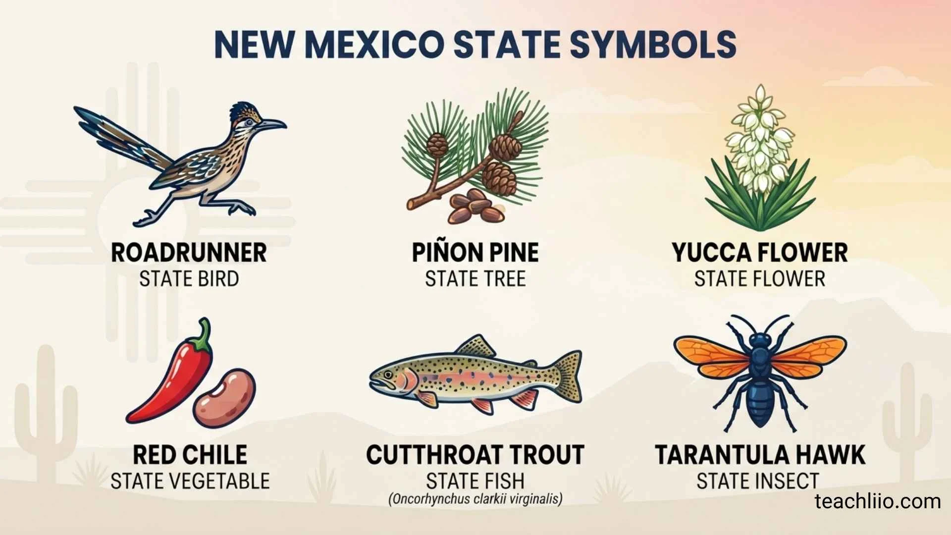 30+ New Mexico State Symbols: Flags, Animals, Flowers & More