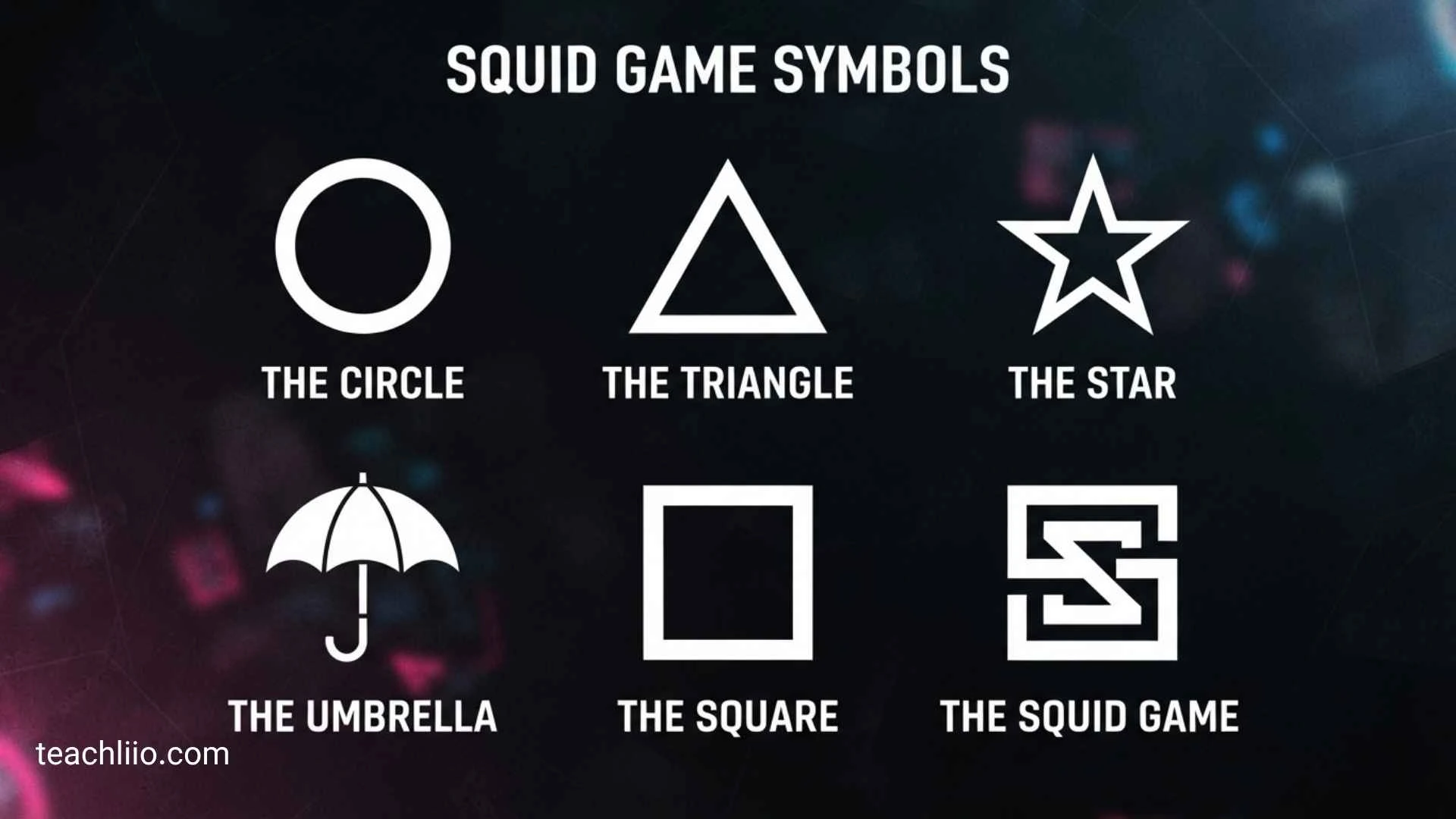 21 + Squid Game Symbols Explained: Shapes, Masks, Colors & More