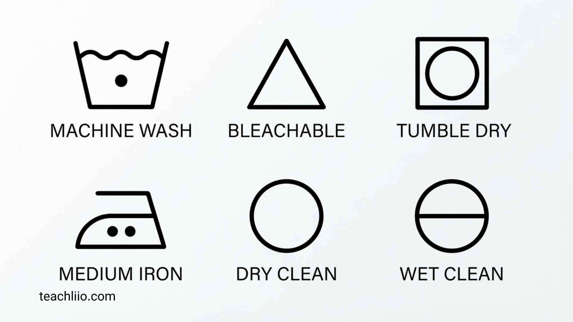 200 +Care Label Symbols and Their Meanings: Complete Guide